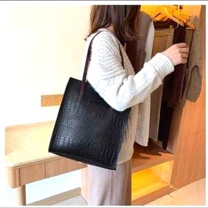 Embossed Tote Bag